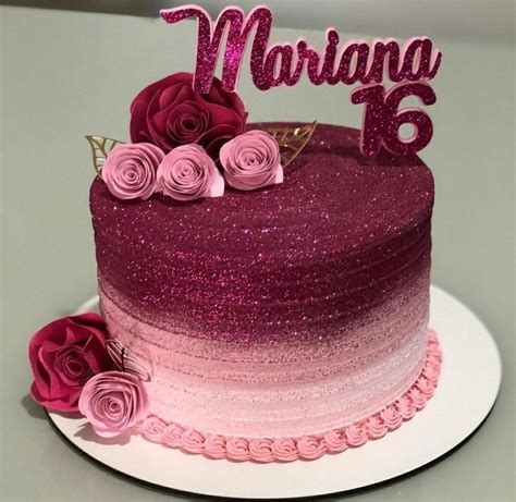 Bolo de Aniversário Feminino – 50 Ideias .
